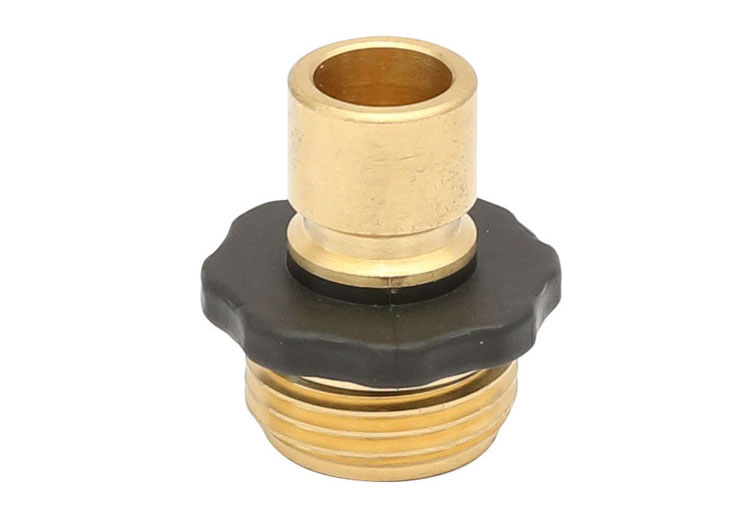 Alamă Male Garden Hose Quick Connect Fitting with Rubber